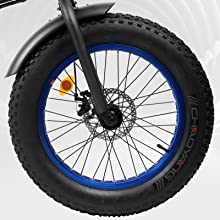 ECOTRIC 20" Fat Tire Folding Electric Bicycle
