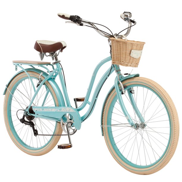 mint green schwinn beach cruiser