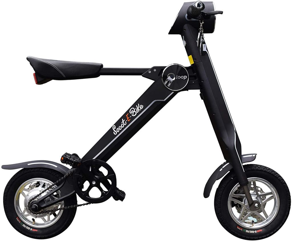 Scoot-E-Bike Folding Electric Adult Scooter