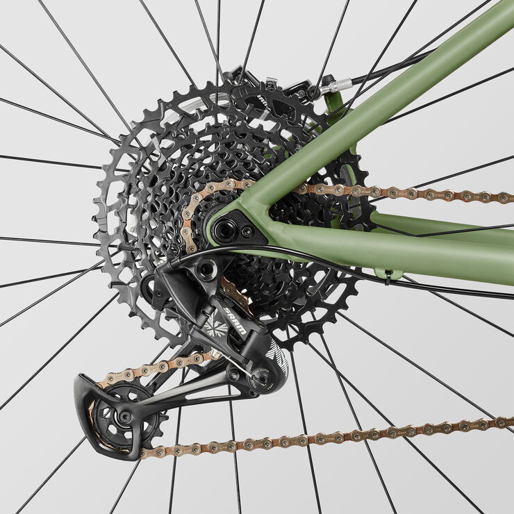 Canyon Stoic 4 has SRAM NX Eagle Drivetrain