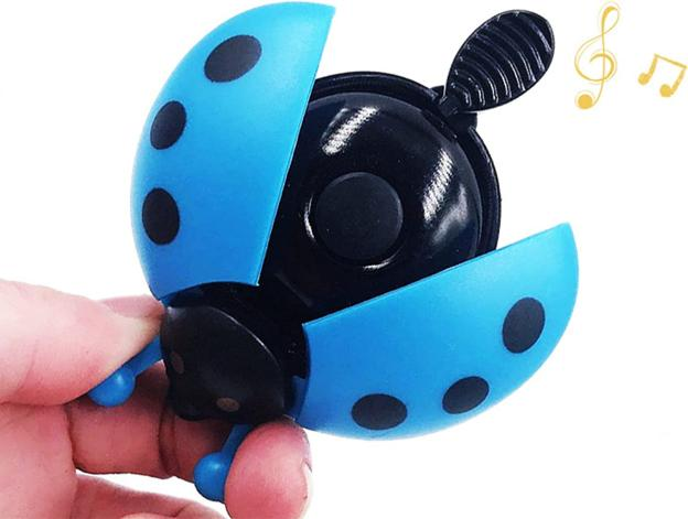 MitasQ child Ladybug Bike Bell