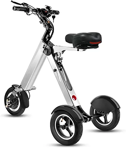 Best Electric Trikes - Top Mate ES32 Electric Scooter Mini Tricycle