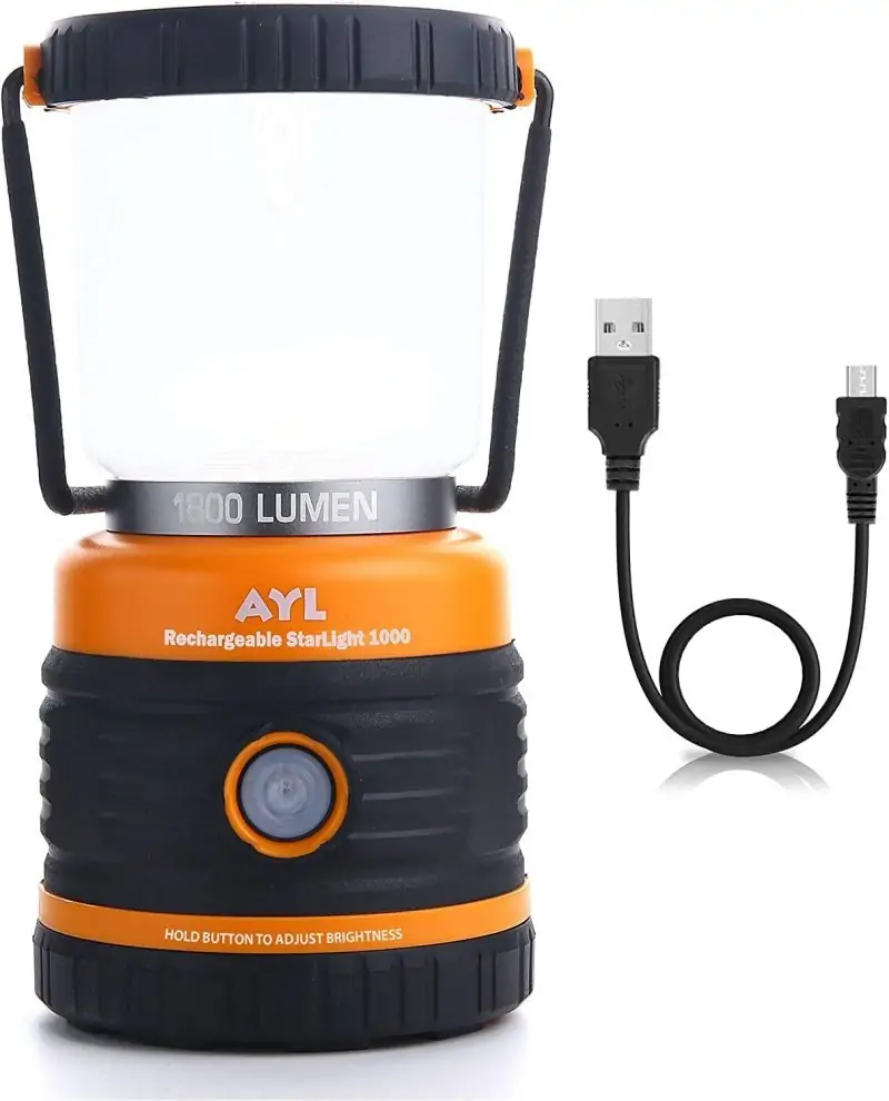 Top 12 Best Camping Lanterns [2023] - AYL LED Camping Lantern Rechargeable