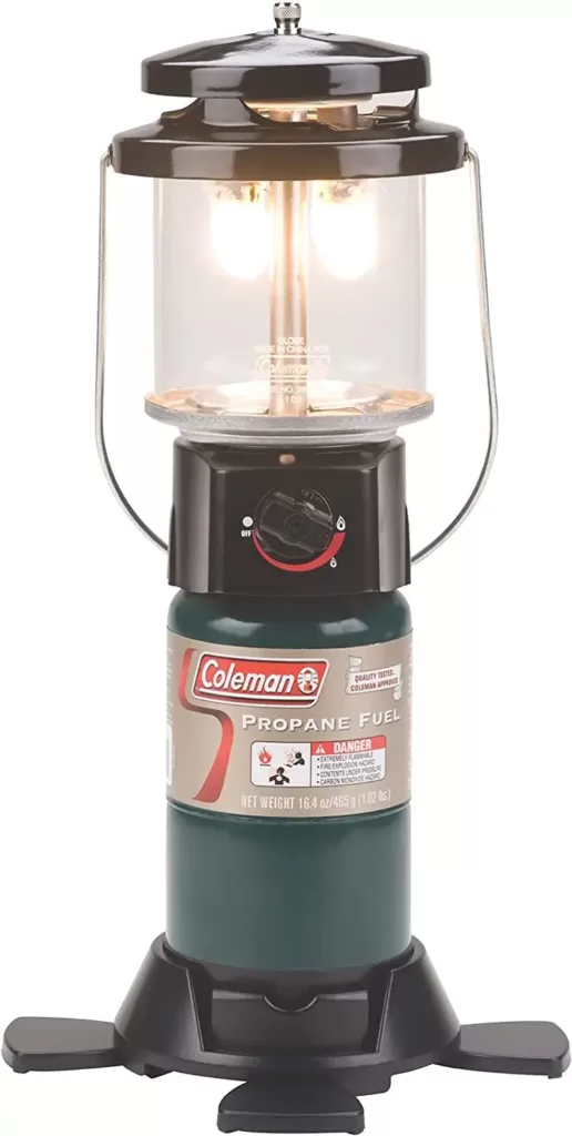 Top 12 Best Camping Lanterns [2023] - Coleman Gas Lantern 1000 Lumens Deluxe Propane Lantern