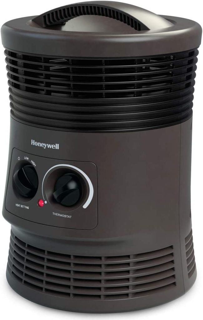 Top 10 Best Camping Heaters - KoHoneywell HHF360V 360 Degree Surround Fan Forced Heater