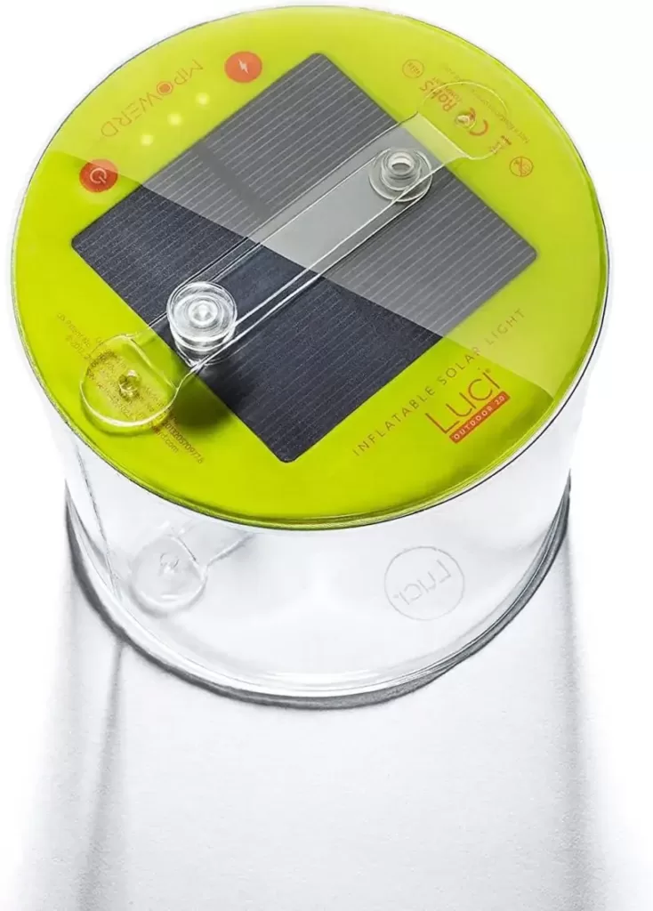 Top 12 Best Camping Lanterns [2023] - MPOWERD Luci Outdoor 2.0: Solar Inflatable Light