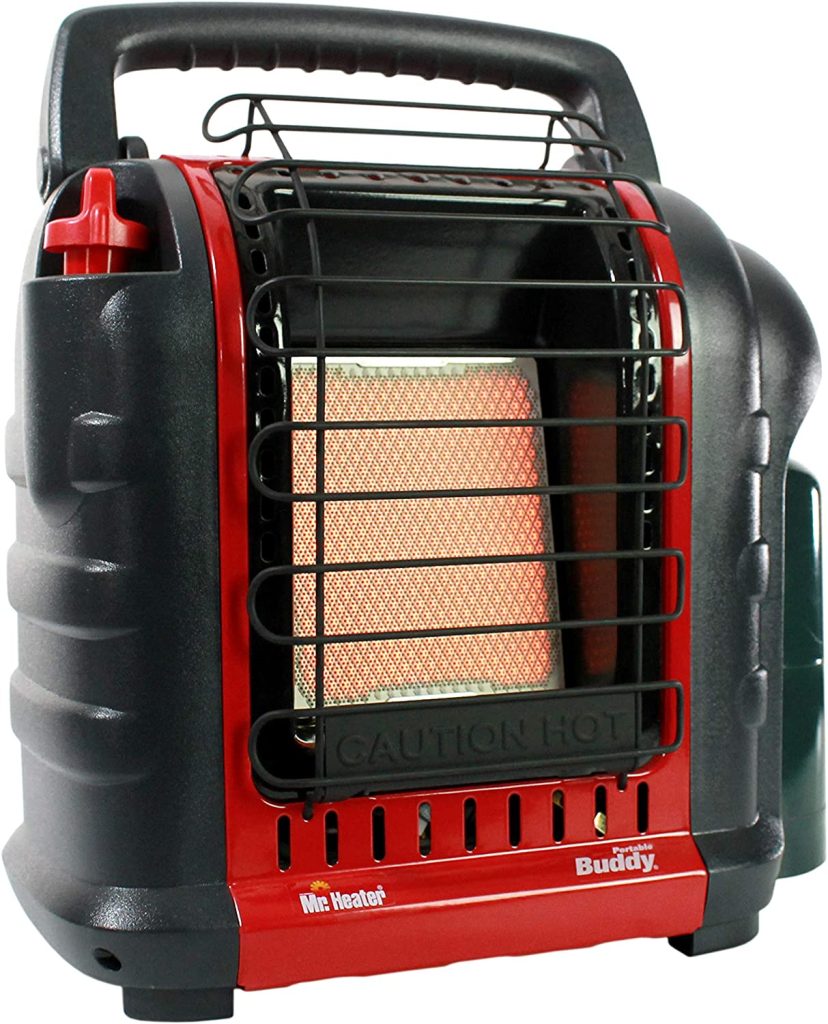 Top 10 Best Camping Heaters - Mr. Heater F232000 MH9BX Buddy 4,000-9,000-BTU Indoor-Safe Heater