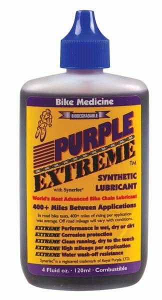 Purple Extreme Chain Lube 4oz. - Spokesman Cycles