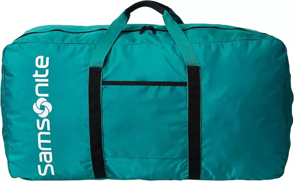 Top 10 Best Travel Duffel Bags [2023] - Samsonite Tote-A-Ton Duffel Bag, Turquoise, Single 32.5-Inch