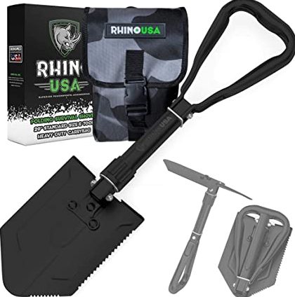 Rhino USA Folding Shovel